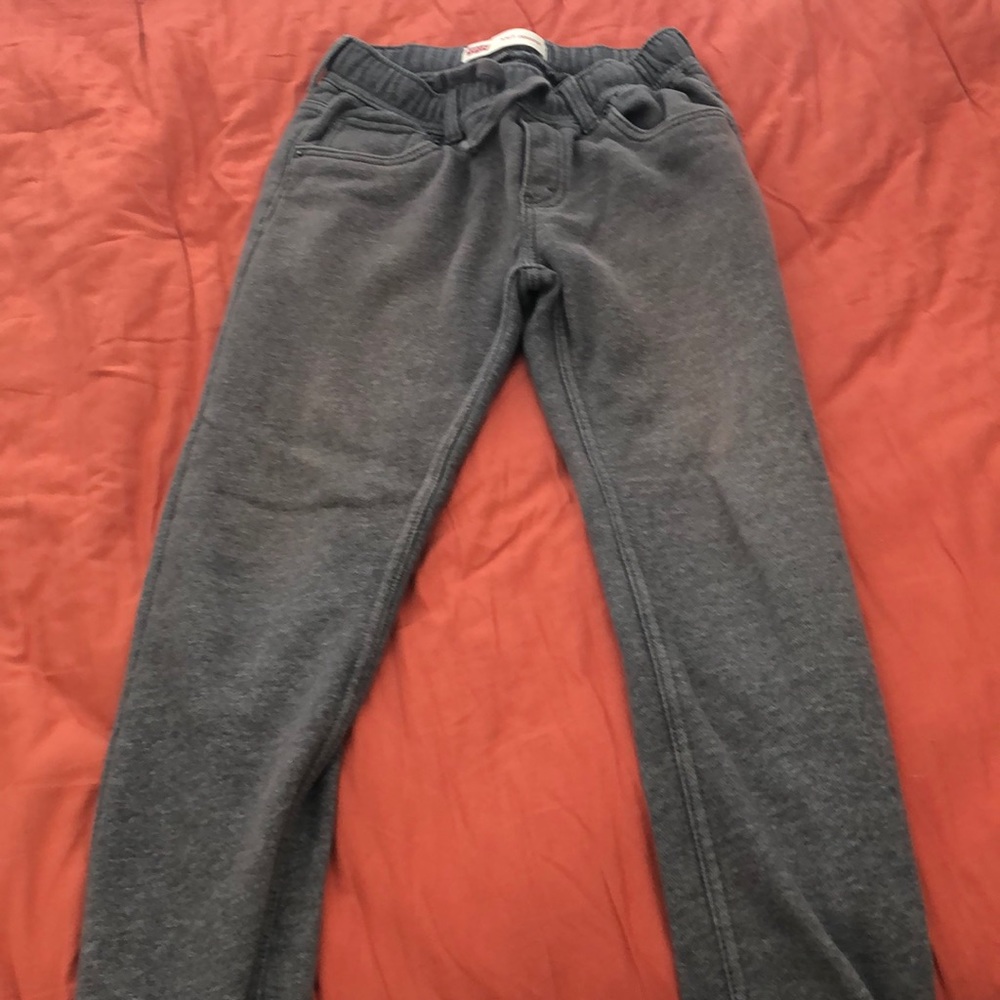 Grey Levi joggers 10-12 boys